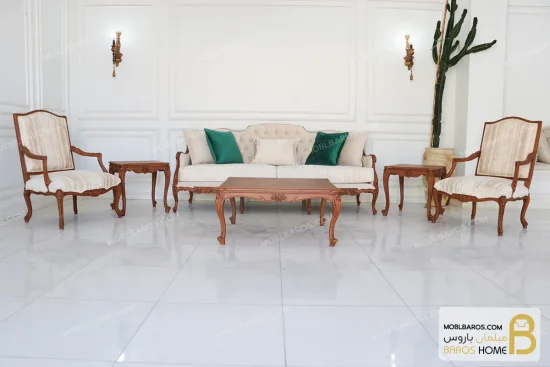 ست مبلمان نئوکلاسیک رومینا-خرید مبل باروس-8953 (7)