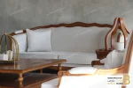 ست مبلمان نئوکلاسیک فندقی راشل کد ۳ خرید مبل باروس 10