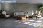 ست مبلمان نئوکلاسیک فندقی راشل کد ۳ خرید مبل باروس 18