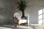 ست مبلمان نئوکلاسیک فندقی راشل کد ۳ خرید مبل باروس 22