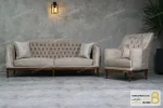 ست مبلمان نئوکلاسیک و راحتی کاریزما خرید مبل باروس 17
