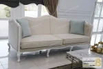 ست مبلمان چوبی و کلاسیک سفارشی مدل گندم و مبل تک کویین خرید مبل باروس 1