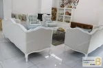 ست مبلمان چوبی و کلاسیک سفارشی مدل گندم و مبل تک کویین خرید مبل باروس 6