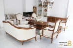 ست مبلمان چوبی کلاسیک ترکیبی مدل راشل و فرانسوی و روما خرید مبل باروس 24