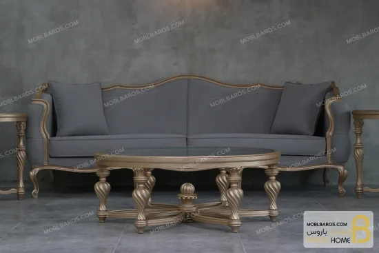 ست مبلمان کلاسیک ابزاری و جورجیا چستر جدید خرید مبل باروس 19