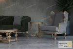 ست مبلمان کلاسیک ابزاری و جورجیا چستر جدید خرید مبل باروس 22