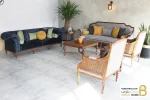 ست مبلمان کلاسیک چوبی ترکیبی کارن و چستر خرید مبل باروس 11