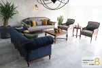 ست مبلمان کلاسیک چوبی ترکیبی کارن و چستر خرید مبل باروس 12