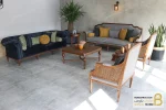 ست مبلمان کلاسیک چوبی ترکیبی کارن و چستر خرید مبل باروس 14