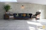 ست مبلمان کلاسیک چوبی ترکیبی کارن و چستر خرید مبل باروس 24