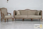ست مبلمان ۱۰ نفره ترکیبی نئوکلاسیک گندم و جورجیا چستر خرید مبل باروس 21