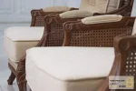 ست مبلمان ۷ نفره نئوکلاسیک ترکیبی مدل کاجی خرید مبل باروس 10