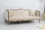 ست مبلمان ۷ نفره نئوکلاسیک ترکیبی مدل کاجی خرید مبل باروس 12