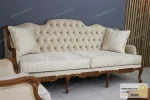 ست مبلمان ۷ نفره کلاسیک منبت چوبی رومینا کد ۳ خرید مبل باروس 4
