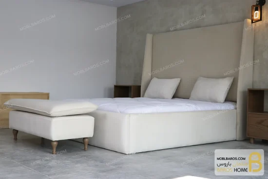 سرویس خواب امروزی دو نفره مدل مهسا کد ۲ خرید مبل باروس 10