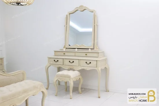 سرویس خواب و تخت خواب چوبی راشل سفارشی خرید مبل باروس 10