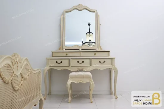 سرویس خواب و تخت خواب چوبی راشل سفارشی خرید مبل باروس 13