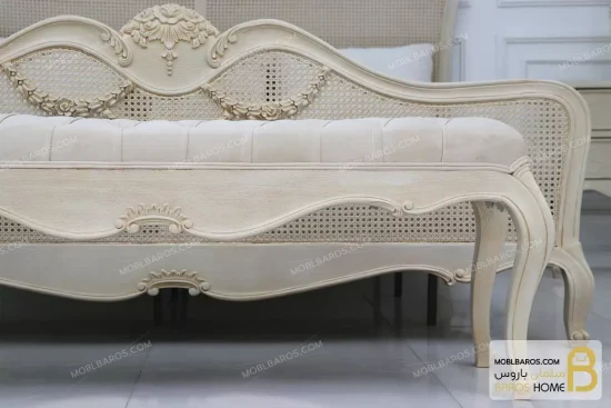 سرویس خواب و تخت خواب چوبی راشل سفارشی خرید مبل باروس 7