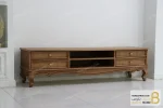میز تلویزیون چوبی کلاسیک جدید مدل ابیگل کد 2 خرید مبل باروس 1