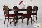 میز ناهار خوری و غذا خوری چوبی و مدرن جدید لهستانی خرید مبل باروس 2