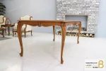 میز ناهار خوری کلاسیک طرح دار و ترکیبی مدل رومینا کد ۲ خرید مبل باروس 11