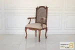 میز ناهار خوری کلاسیک طرح دار و ترکیبی مدل رومینا کد ۲ خرید مبل باروس 112 (1)