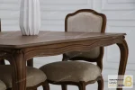 میز ناهارخوری کلاسیک و چوبی مدل ابزاری فرانسوی کد ۲ خرید مبل باروس 7