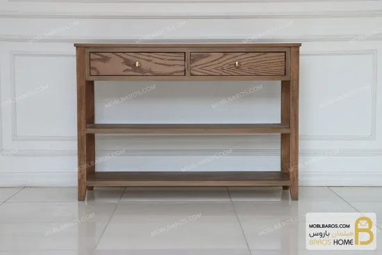 میز کنسول پایه ساده و مینیمال خرید مبل باروس 1