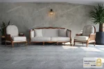 نیم ست ۵ نفره مبلمان نئوکلاسیک راشل با تک روما کد ۲ خرید مبل باروس 10