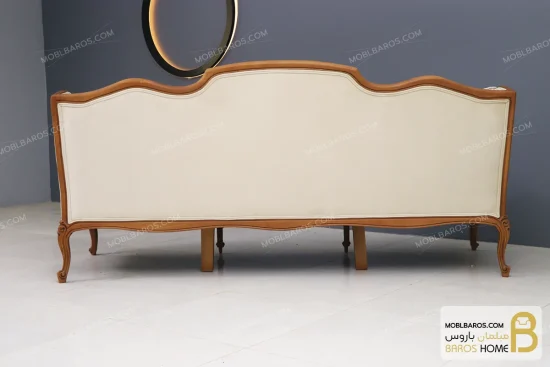 کاناپه و مبل نئوکلاسیک چوبی رومینا خرید مبل باروس 9