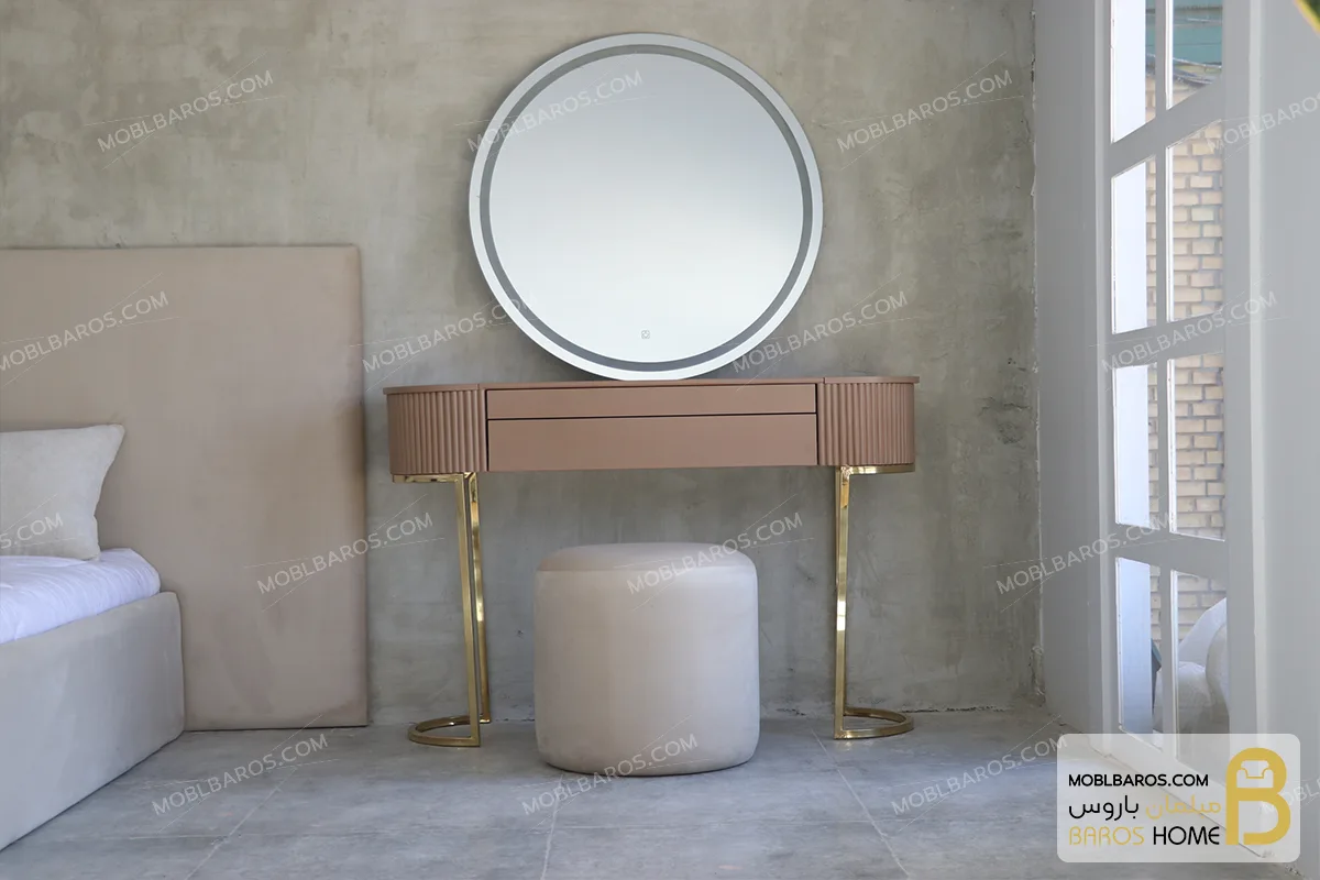خرید میز آرایش ساده و مینیمال ژاسمین قیمت امروز - باروس