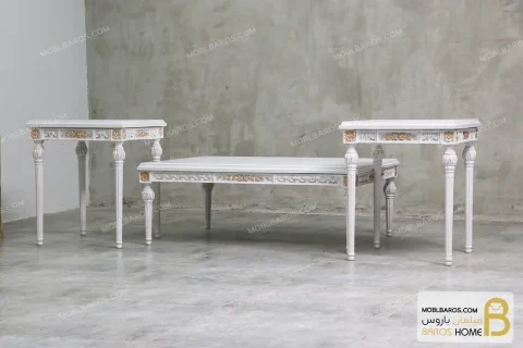ست جلو مبلی و عسلی کنار مبلی جدید کاجی خرید مبل باروس 11 2