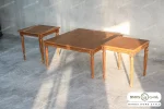 ست جلومبلی و عسلی لویی طرح گل خرید باروس (1)