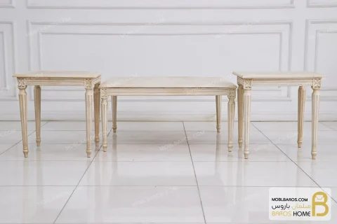 ست جلومبلی و عسلی لویی طرح گل خرید مبل باروس 11 1