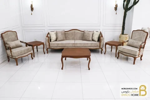 ست مبلمان ترکیبی ابزاری و جورجیا چستر و فرانسوی خرید مبل باروس 12