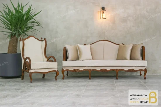 ست مبلمان ترکیبی کینگ و کویین کد ۲ خرید مبل باروس 11 11 1