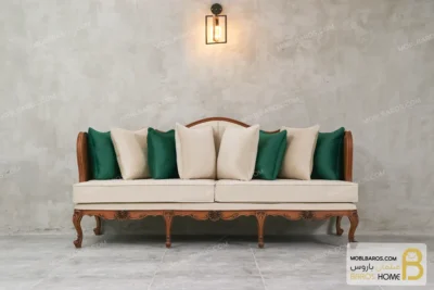 ست مبلمان ترکیبی کینگ و کویین کد ۲ خرید مبل باروس 11 12