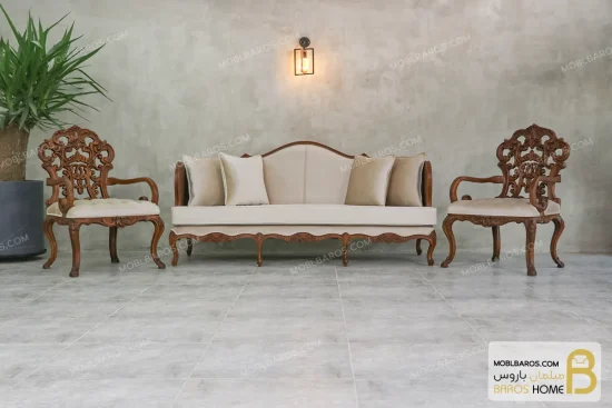 ست مبلمان ترکیبی کینگ و کویین کد ۲ خرید مبل باروس 11 13 1
