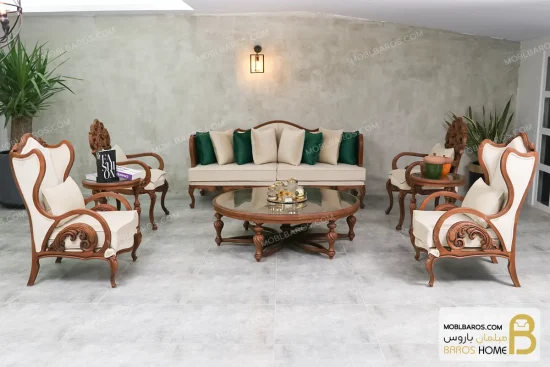 ست مبلمان ترکیبی کینگ و کویین کد ۲ خرید مبل باروس 11 2