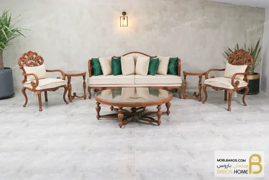 ست مبلمان ترکیبی کینگ و کویین کد ۲ خرید مبل باروس 11 7