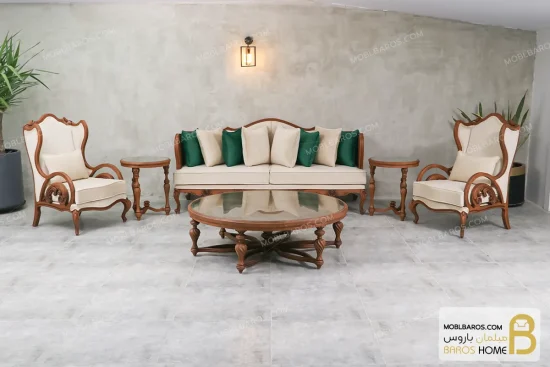 ست مبلمان ترکیبی کینگ و کویین کد ۲ خرید مبل باروس 11 8