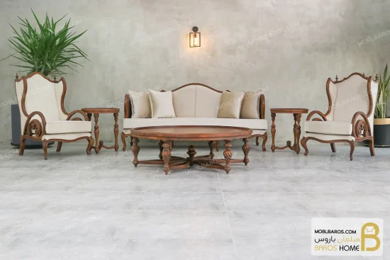 ست مبلمان ترکیبی کینگ و کویین کد ۲ خرید مبل باروس 11 9 1