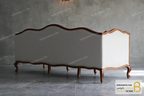ست مبلمان ترکیبی گندم و چستر لمسه کد ۴ خرید مبل باروس 11