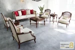 ست مبلمان سال ترکیبی راشل پلاس و مبل تکنفره کاجی خرید مبل باروس 1 3