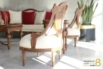 ست مبلمان سال ترکیبی راشل پلاس و مبل تکنفره کاجی خرید مبل باروس 1 5