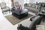 ست مبلمان نئوکلاسیک ترکیبی گندم روما و فرانسوی کد ۴ خرید مبل باروس 4