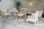 ست مبلمان نئوکلاسیک جدید مدل کاجی کد ۲ خرید مبل باروس 11 2