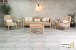 ست مبلمان کلاسیک ترکیبی ابزاری و جورجیا خرید مبل باروس 11 5