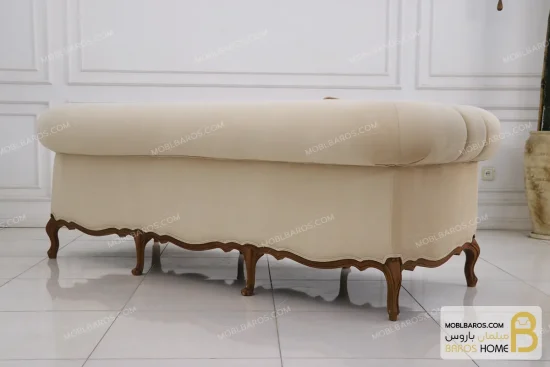 ست مبلمان کلاسیک ترکیبی راشل پلاس و چستر و کویین خرید مبل باروس 12