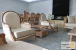 ست مبلمان ۱۰ نفره نئوکلاسیک ترکیبی گندم و کاجی و روما خرید مبل باروس 5